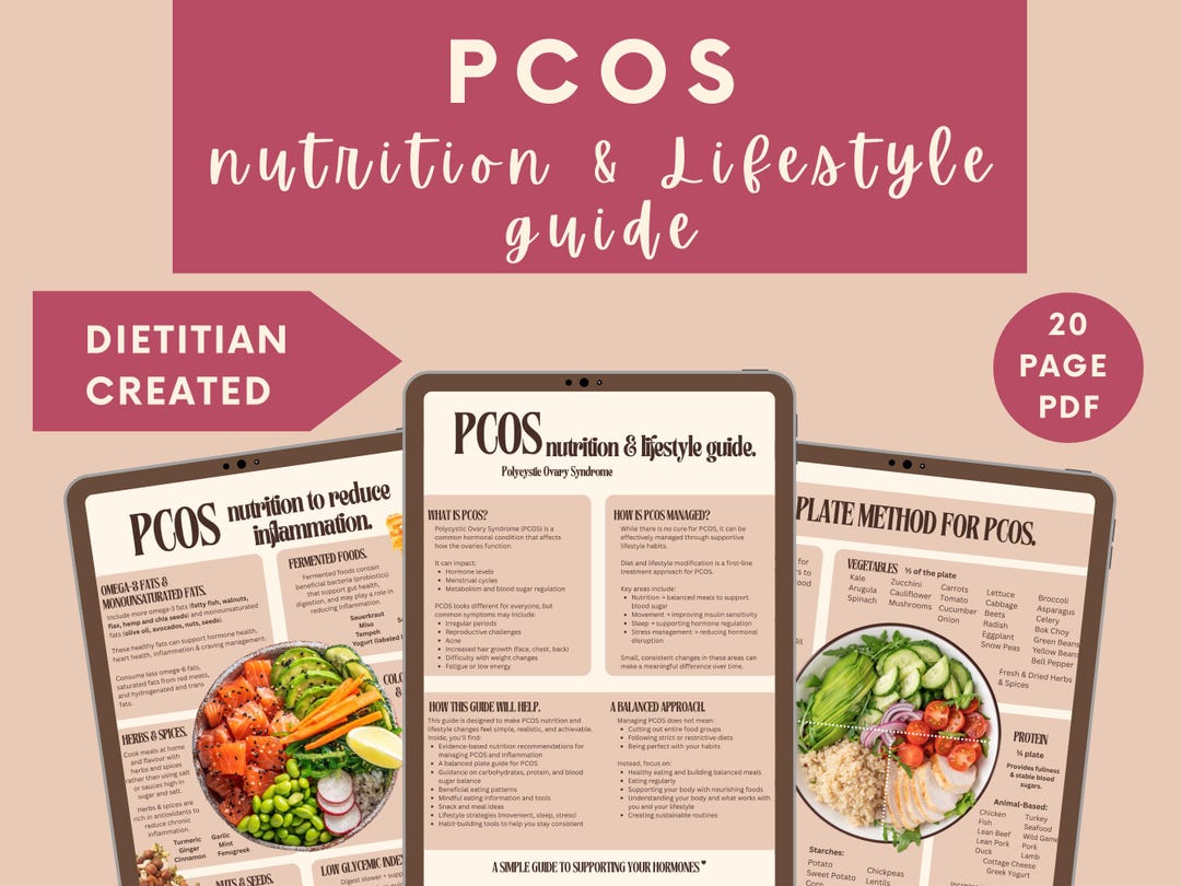 PCOS Nutrition Guide | Polycystic Ovary Syndrome | Hormone Health ...
