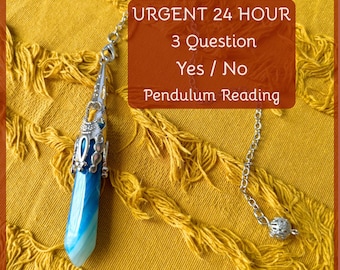 Urgent 3 Question Yes or No Pendulum | 24 Hour Psychic Reading