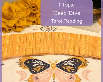 Deep Dive Tarot Reading | In-Depth Psychic Reading for 1 Topic