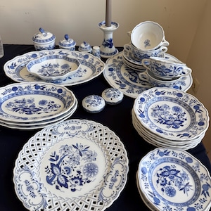 Hutschenreuther Blue Onion Plate - Etsy