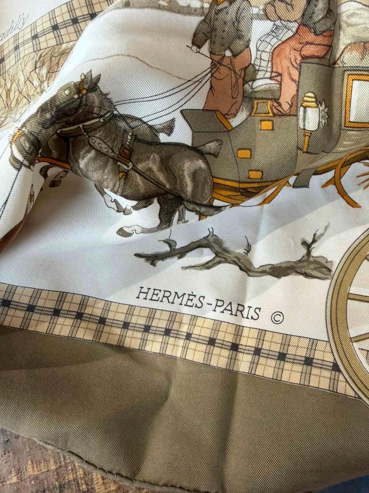 Hermès Ledoux Scarf - Etsy Canada