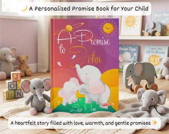 Personalized Children's Promise Book | Custom Keepsake Gift from Mom or Dad