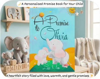 Personalized Children's Promise Book | Custom Keepsake Story from Mom or Dad
