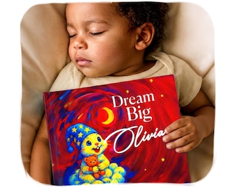 Libro della buonanotte personalizzato per bambini – Affermazioni positive, storia per rafforzare l'autostima, regalo personalizzato
