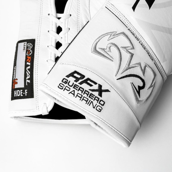 Rival RFX Guerrero Boxing Gloves: Custom Leather Sparring Gloves
