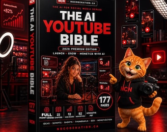Guide YouTube IA 2026 : Lancement, croissance et monétisation (PDF)