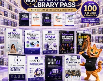 Accès illimité à la bibliothèque | Accès à l'intégralité de la boutique + à tous les futurs ouvrages (jusqu'à 100) | Guides, suggestions et certifications IA | Membre fondateur | Code PDF