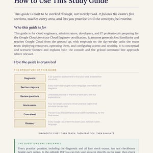 Guida di studio/Preparazione all'esame per Google Cloud Associate Engineer, 335 domande (Download digitale) immagine 4