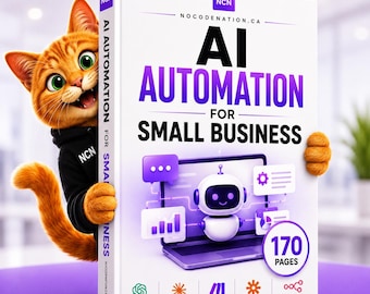 Automatisation IA pour les PME | Guide pratique IA | Guide ChatGPT & Claude | Automatisation sans code | Créez des modèles n8n | Téléchargement numérique