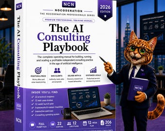 Le guide du consultant en IA | Développer et faire prospérer une entreprise de conseil en IA | Cadres de conseil ChatGPT | PDF numérique