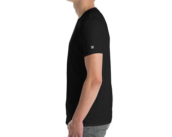Casta Gansa QR · Are you coming? · Unisex black t-shirt