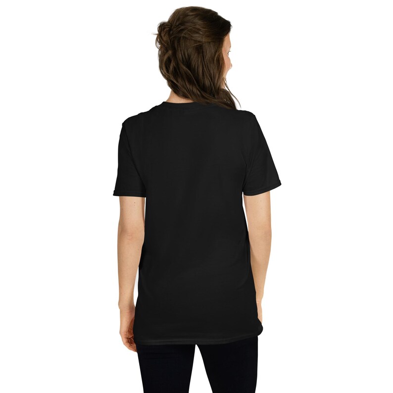 Casta Gansa QR · ¿Quedamos? · Camiseta unisex negra.