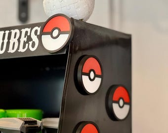 Pokemon Pokeball 3D gedruckte Magnete