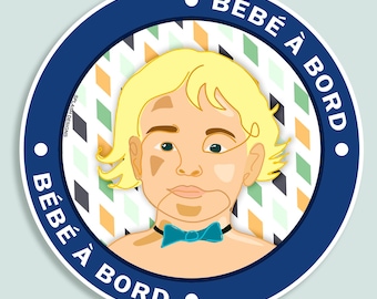 Bebé a bordo - Adrien