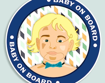 Bebé a bordo - Adrien