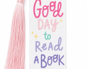 Custom Acrylic Bookmark with Tassel