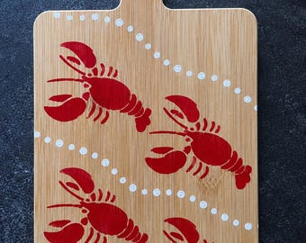 Custom Painted Wooden Cutting Boards