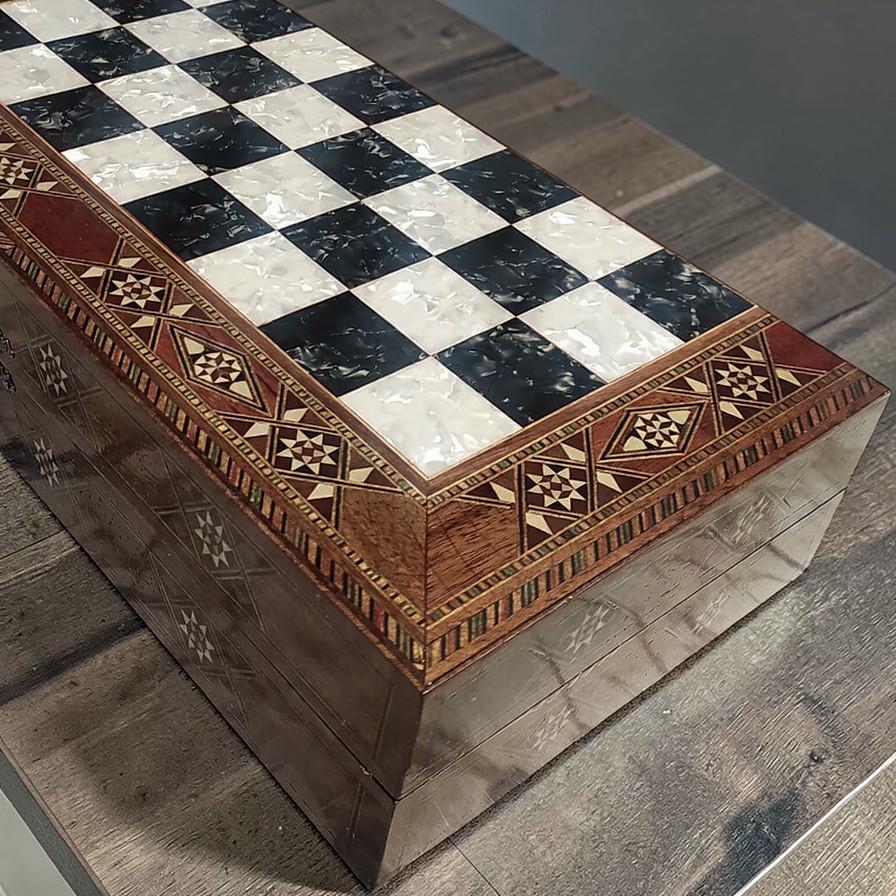 Backgammon - Tavla - Luxe backgammon set - Bordspel