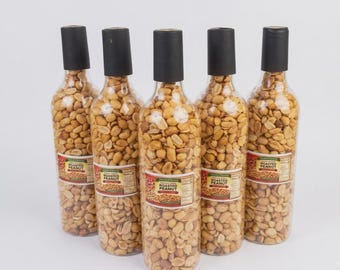 Authentic Nigerian-Style Roasted Peanuts - 460g, UNSALTED Fresh Crunchy Groundnuts - African Snack - Bakers Gift, healthy Snacks