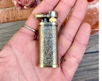 Engraved Lighter Peaky Blinders Vintage Handmade Lighter Thommy Shelby Style Collectible Lighter Gift for Him groomsmen Smoking Accessory