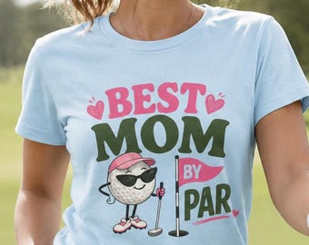 La mejor mamá de Par / Camisa de golf para el Día de la Madre