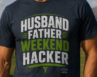 Camiseta de hacker para el fin de semana del padre y el marido