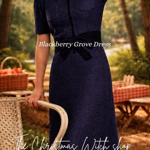 Blackberry Dress - Etsy UK