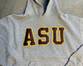 Russell Athletic ASU Arizona State University  Gray Maroon Gold Mens Medium