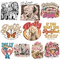 Retro Dolly Parton Memorial PNG Bundle, Country Music Queen PNG, Vintage Cassette Tribute Sublimation Clipart, Country Legend PNG Bundle product logo
