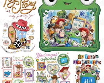 Personagens de Toy Story 5 em PNG, Clipart de Woody, Buzz e Jessie, Você tem um amigo em mim em PNG, Roupas da Disney com temática do Velho Oeste, Camiseta engraçada com estampa de cowboy em PNG