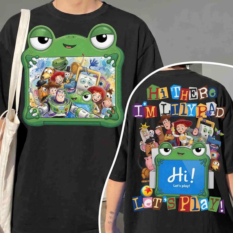 Personajes de Toy Story 5 PNG, imágenes prediseñadas de Woody, Buzz y Jessie, tienes un amigo en mí PNG, ropa de Disney del oeste, camiseta gráfica divertida de vaquero PNG imagen 6