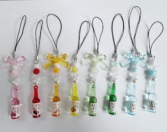 Soju Phone Charms