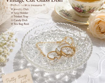 Anchor Hocking Star of David Serving Bowl | Pressed Glass Mid Century Kitchen Decor