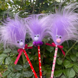 Pluche Frustratiepotlood met gedicht – Roze, Paars, Mauve, Oranje, Mintgroen en Felgeel pluche