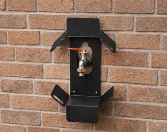 Wall Mounted Hose Holder – Metal Garden Hose Organizer (DXF / PDF)