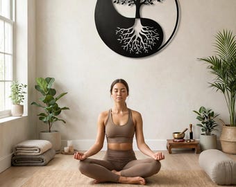 Tree of Life metal wall art  cnc Laser cut file dxf / pdf / step
