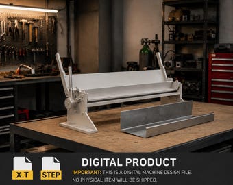 Manual Sheet Metal Bending Machine – Digital Design Files