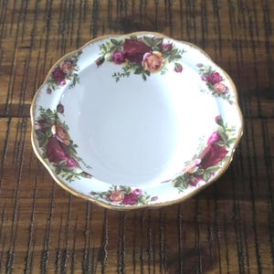 Royal Albert Old Country Roses Soup Bowls - Etsy