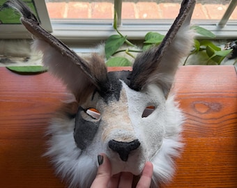 Realistic calico maincoon mask!
