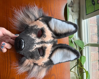 African wild dog mask