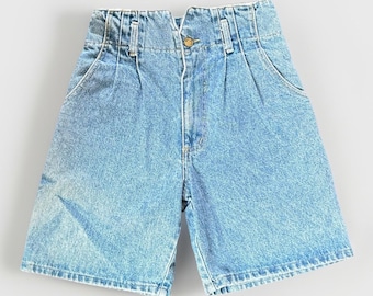 Paris blaue Jeans Shorts