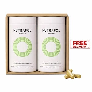 2x Nutrafol Women's Balance Hair Growth Supplement - 2 Month Supply 240 Capsules