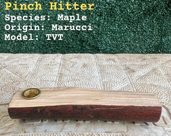 Pinch Hitter – Pfeife, handgefertigt aus einem im Spiel verwendeten Baseballschläger
