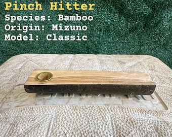 Pinch Hitter – Pfeife, handgefertigt aus einem im Spiel verwendeten Baseballschläger