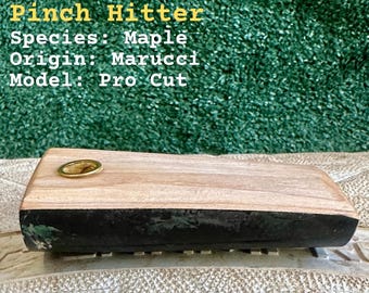 Pinch Hitter – Pfeife, handgefertigt aus einem im Spiel verwendeten Baseballschläger