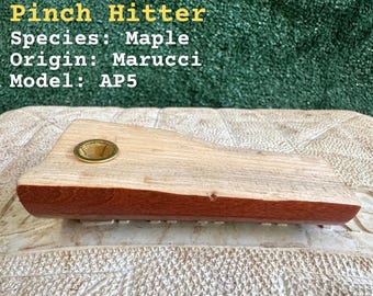 Pinch Hitter – Pfeife, handgefertigt aus einem im Spiel verwendeten Baseballschläger
