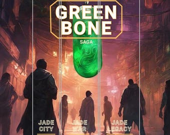 The Green Bone Saga - Custom Book Jacket Set (3 jackets for hardcover books)