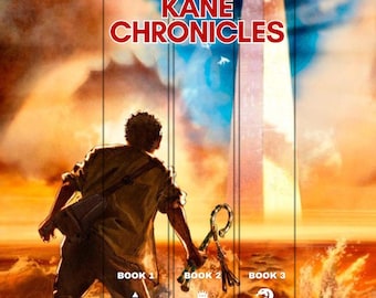 The Kane Chronicles - Custom Book Jacket Set (3 jackets for hardcover books)