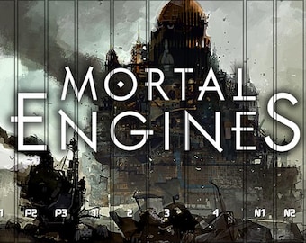 Mortal Engines - Custom Book Jacket Set (10 jackets for hardcover books)