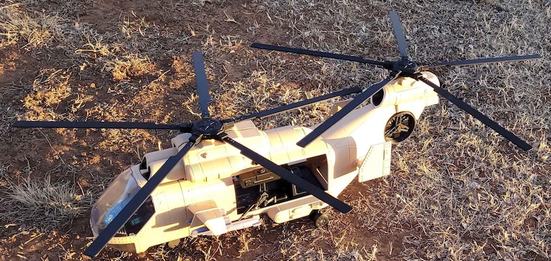G.I.Joe Classified Series Tomahawk Helicopter | 1/12 Scale | Print to Order image 3